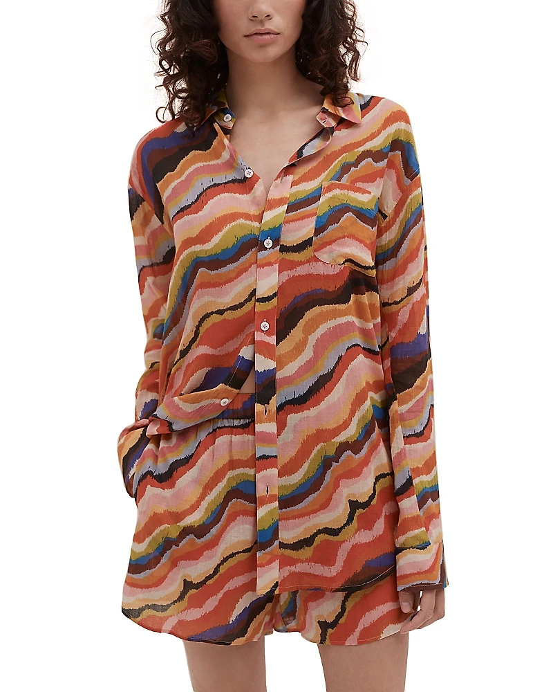 Desmond & Dempsey Lounge Shorts Pajama Set