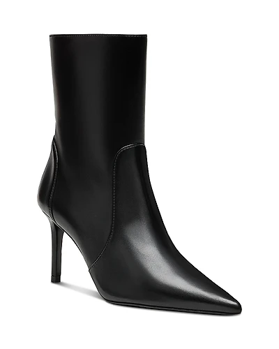 Stuart Weitzman Women's Power 75 Zip Booties
