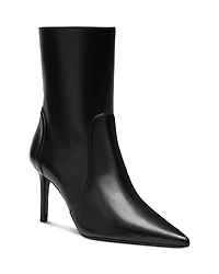 Stuart Weitzman Women's Power 75 Zip Booties