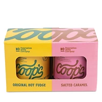 Coop's Hot Fudge & Salted Caramel Sauce Gift Set