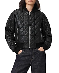 Allsaints Carly Quilt Bomber Jacket