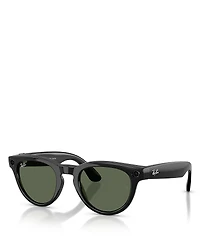 Ray-Ban Meta Headliner Round Ai Sunglasses, 51mm