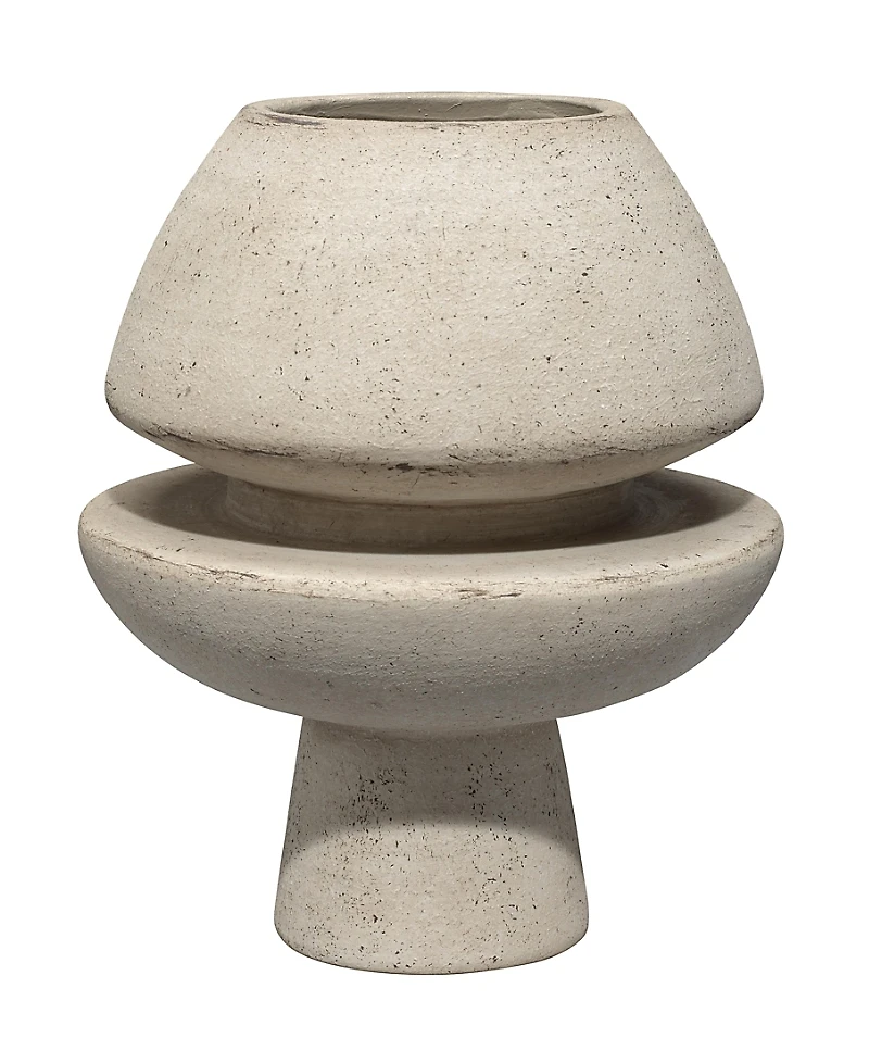 Jamie Young Foundation Decorative Ceramic Vase