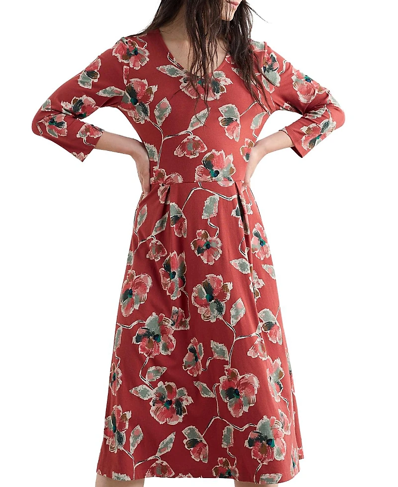 Seasalt Cornwall Women's Pier View Quarter Sleeve Dress