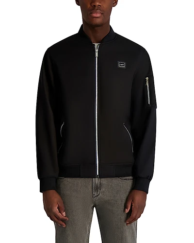 Karl Lagerfeld Paris Ripstop Bomber Jacket