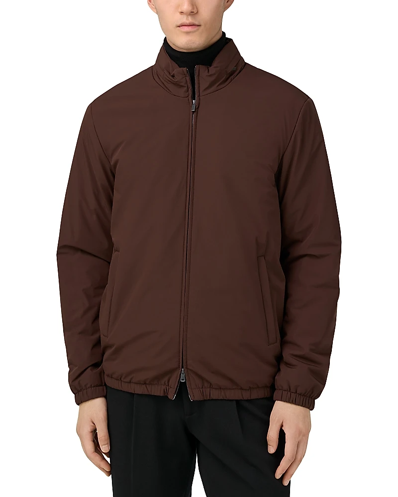 Boggi Milano Padded Tech Bomber Jacket