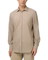 Boggi Milano Yarn Dye Velvet Shirt