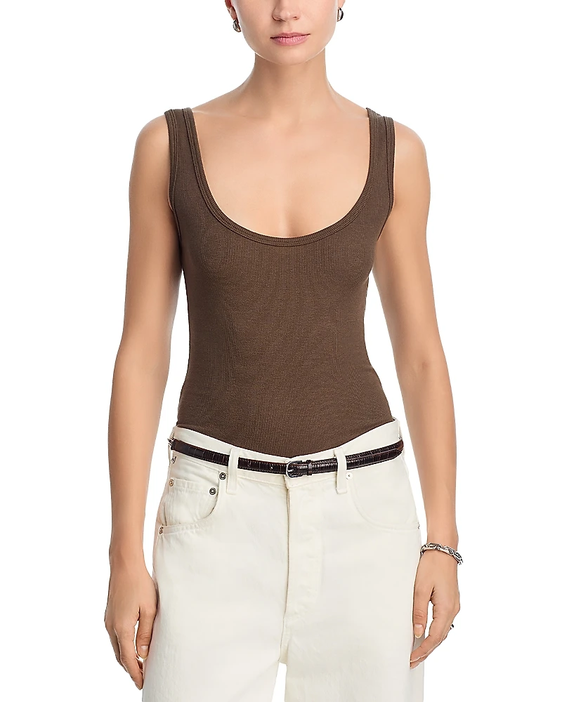 Cotton Citizen Verona Scoop Neck Tank Top
