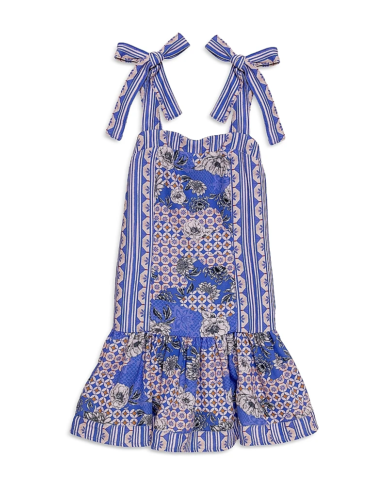 Agua Bendita Girls' Kaio Quilt Dress - Little Kid, Big Kid