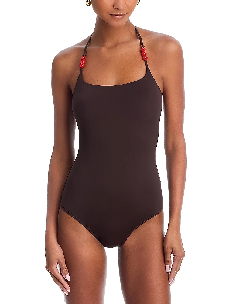 Staud Laird One Piece Swimsuit