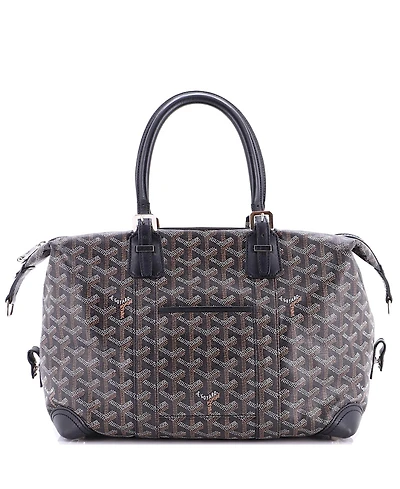 Pre-Owned Goyard 30 Boeing Travel Bag Coated Canvas