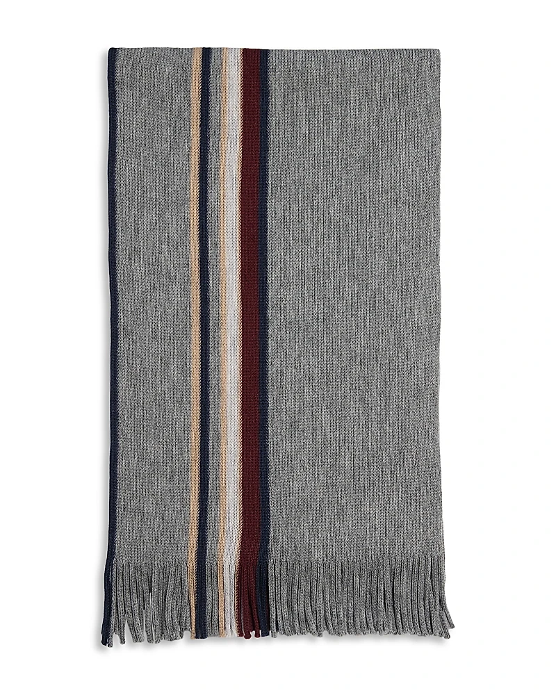 The Men's Store at Bloomingdale's Asymmetric Stripe Scarf - Exclusive