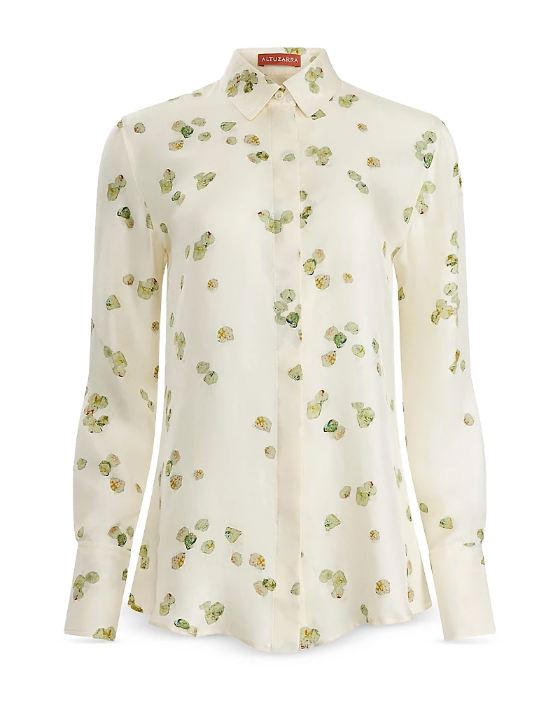 Altuzarra Chika Silk Top