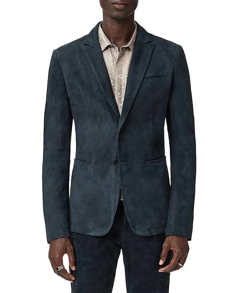 John Varvatos Bartow Suede Jacket