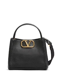 Valentino Garavani Medium Alltime VLogo Top Handle Bag