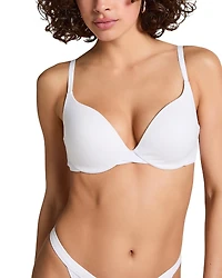 Hunkemoller Cotton Padded Underwired Push-Up Bra