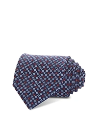 Ferragamo Silk Classic Gancini Floral Tie