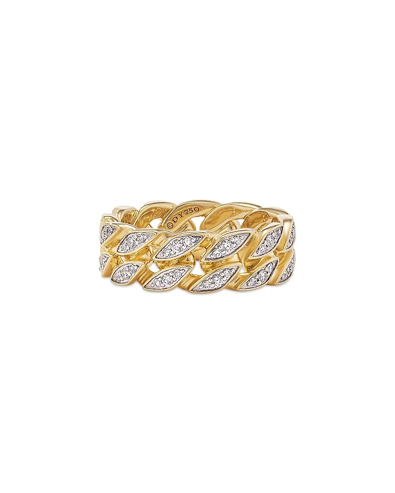 Men's Curb Chain Band Ring