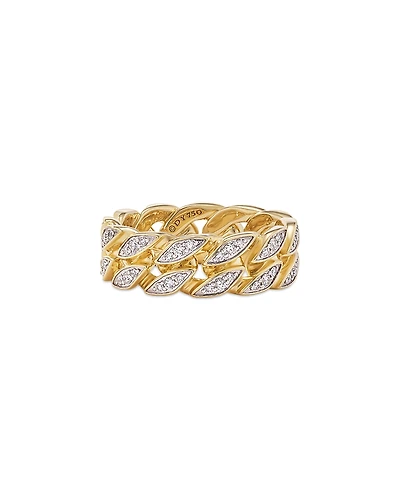 Men's Curb Chain Band Ring