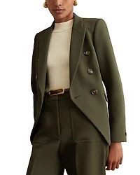 Reiss Petite Priya Double Breasted Blazer