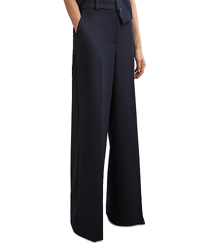 Reiss Petite Gabi Wide Leg Pants