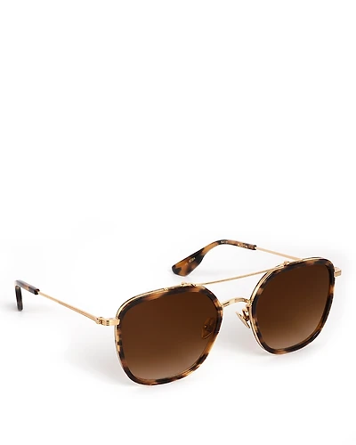 Krewe Austin Aviator Sunglasses, 53mm