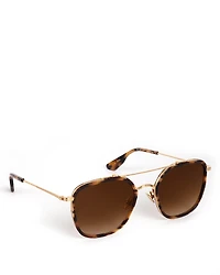 Krewe Austin Aviator Sunglasses, 53mm