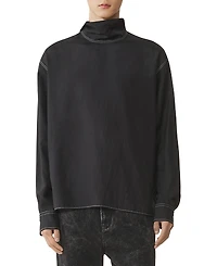 Lanvin Silk High Neck Top