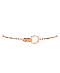 Pre-Owned Cartier Love Interlocking Bracelet 18K Rose Gold