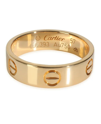 Pre-Owned Cartier Love 18k Yellow Gold Ring