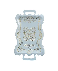 Jollity & Co. Let Them Eat Cake Platters Shaped Large Paper Plates, Set of 8