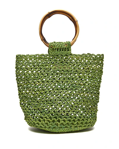 mar Y sol Willow Raffia Wristlet