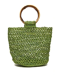 mar Y sol Willow Raffia Wristlet