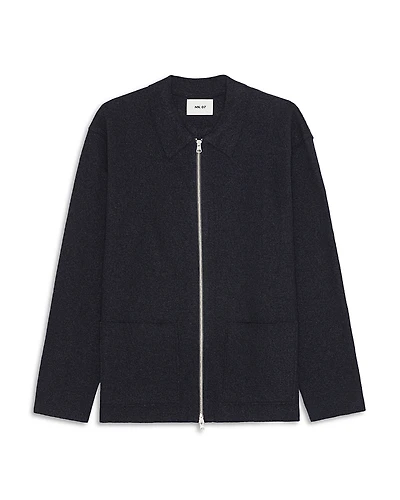 NN07 Jonas Zip Front Cardigan