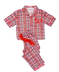 Sunshine Society Girls' Silky Merry Magic Short Sleeve Pants Set - Little Kid, Big Kid