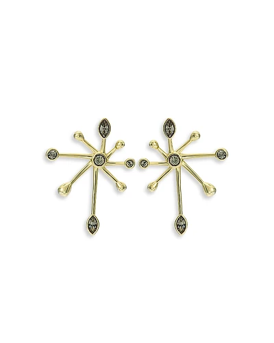 Ted Baker Stella Crystal Starburst Earrings, 1.6L