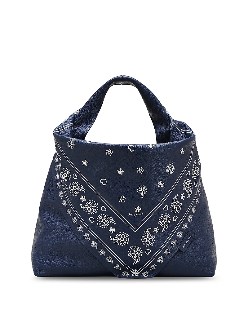 Marc Jacobs The Bandana Print Leather Sack Bag