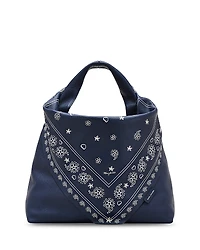 Marc Jacobs The Bandana Print Leather Sack Bag