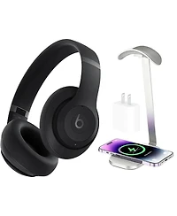 Beats Studio Pro-Wireless Noise Cancelling Over-the-Ear Headphones with Power Adapter & Headphone Stand/Charging Pad