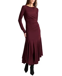 Santorelli Abigail Long Sleeve with Side Ruching