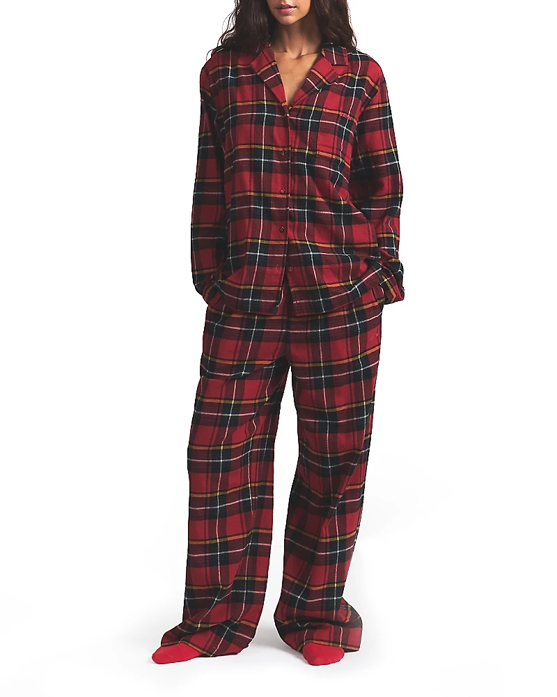 Skims Flannel Sleep Set