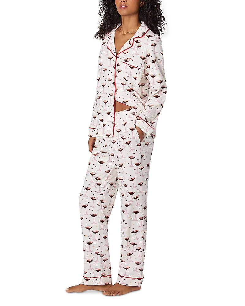 BedHead Pajamas Espresso Kisses Long Sleeve Pajama Set
