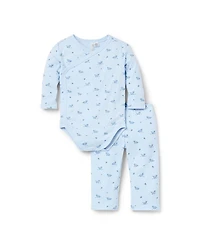 Janie and Jack Boys' Fox Wrap Matching Set - Baby