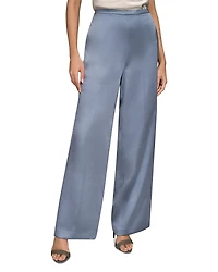 Donna Karan New York Satin Wide Leg Pants