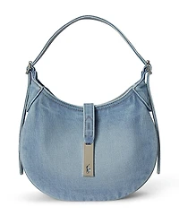 Polo Ralph Lauren Polo Id Small Denim Shoulder Bag