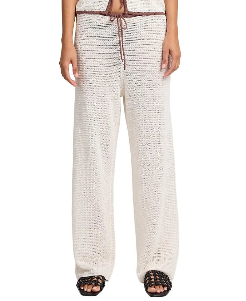 Onia Linen Knit Drawstring Pant