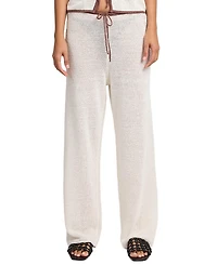 Onia Linen Knit Drawstring Pant