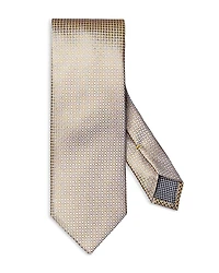 Eton Micro Geometric Silk Tie