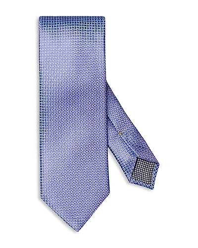 Eton Micro Geometric Silk Tie