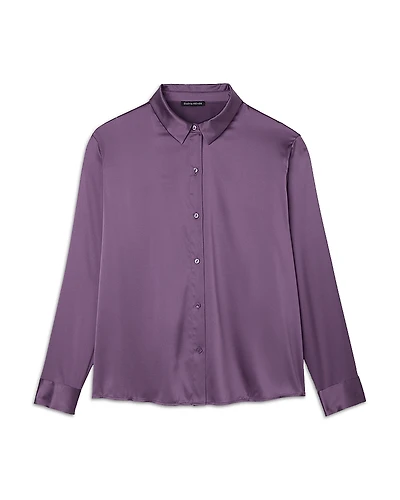 Eileen Fisher Classic Collar Easy Shirt